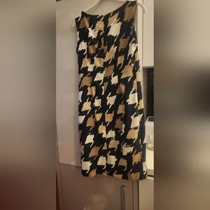 Nine West Houndstooth Sheath Dress